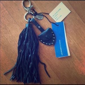 Rebecca Minkoff Leather Key Fob (key chain)